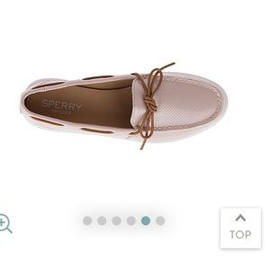 Blush Pink Sperry Patent Boat Shoe